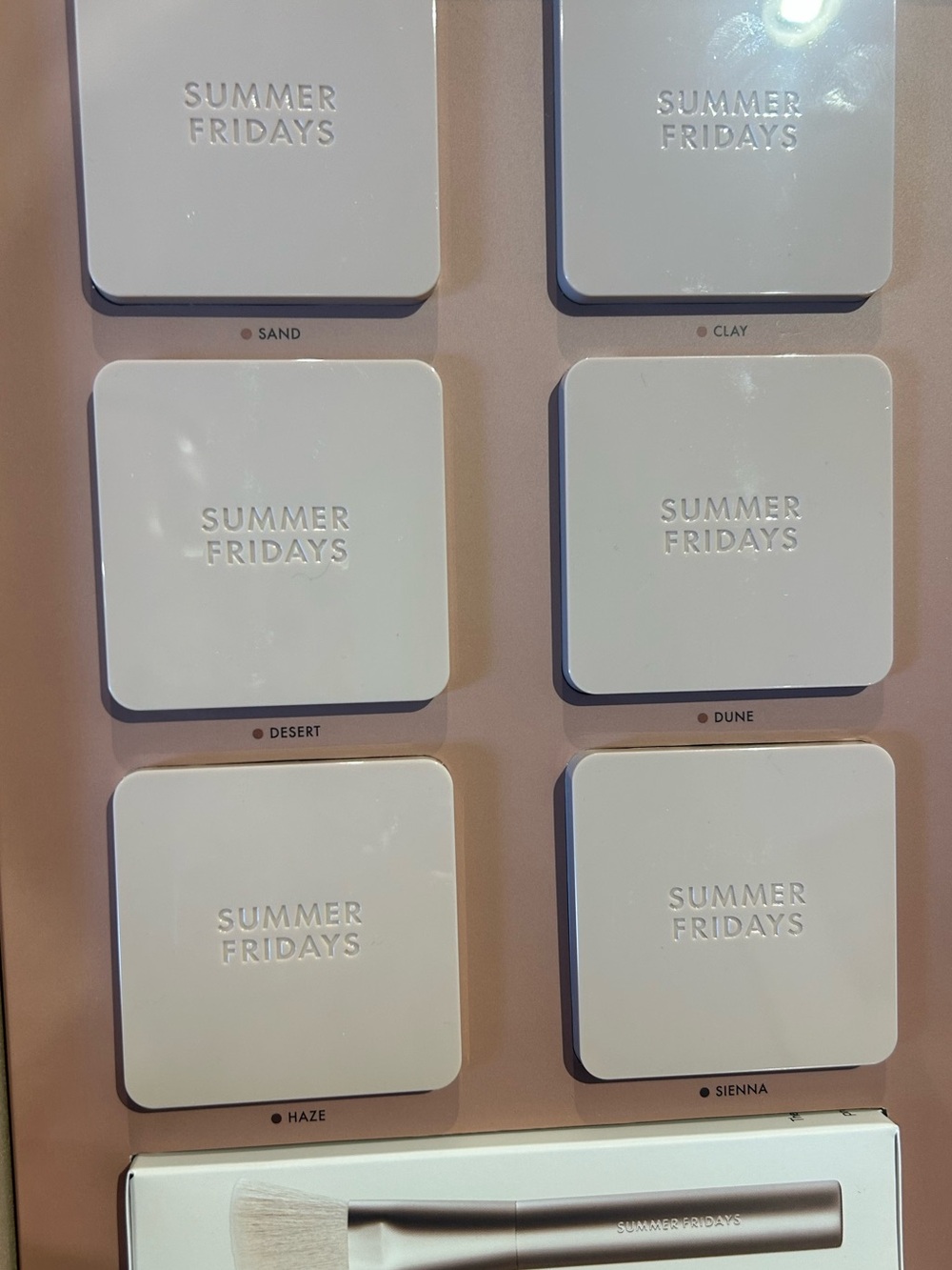 New summer Fridays bronzer butter balm 6 pack with brush - Picture 2 of 4